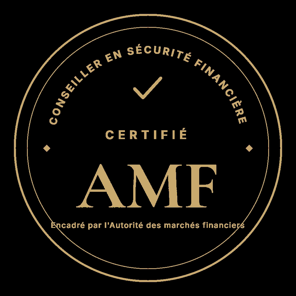 Sceau : conseiller certifié, encadré par l'AMF